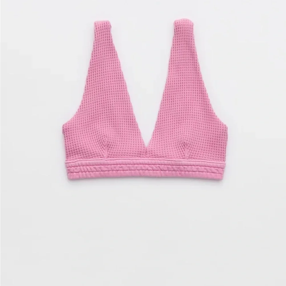 Aerie Waffle Cropped Tank Top